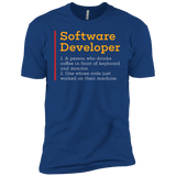 T-Shirts Royal / YXS Software Developer Boys Premium T-Shirt