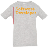 T-Shirts Heather Grey / 6 Months Software Developer Infant Premium T-Shirt
