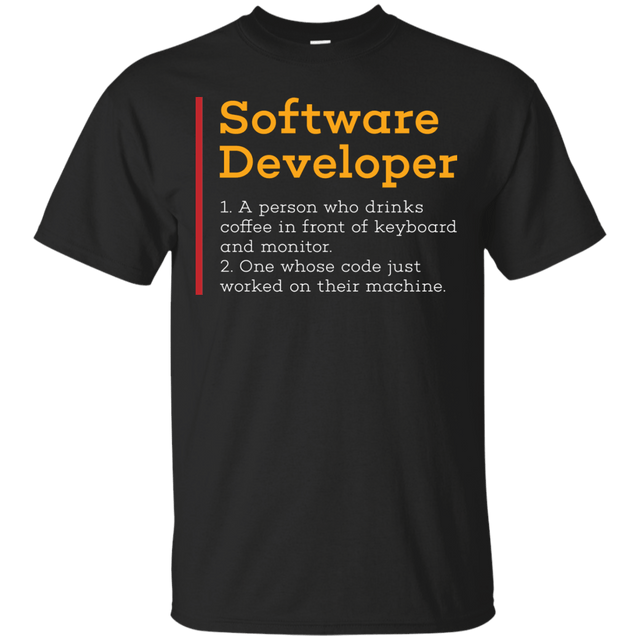 T-Shirts Black / Small Software Developer T-Shirt