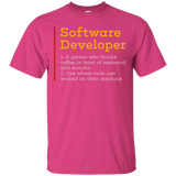 T-Shirts Heliconia / Small Software Developer T-Shirt