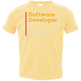 T-Shirts Butter / 2T Software Developer Toddler Premium T-Shirt