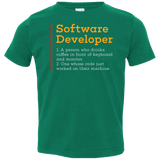 T-Shirts Kelly / 2T Software Developer Toddler Premium T-Shirt