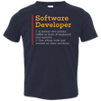 T-Shirts Navy / 2T Software Developer Toddler Premium T-Shirt