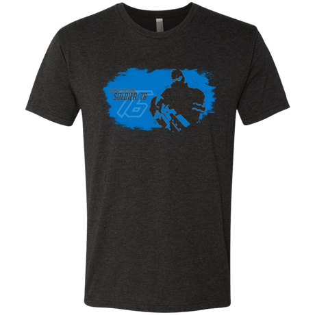 T-Shirts Vintage Black / Small Soldier 76 Base Men's Triblend T-Shirt