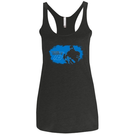 T-Shirts Vintage Black / X-Small Soldier 76 Base Women's Triblend Racerback Tank