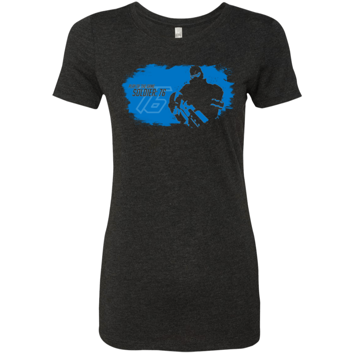 T-Shirts Vintage Black / Small Soldier 76 Base Women's Triblend T-Shirt