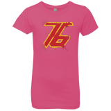 T-Shirts Hot Pink / YXS Soldier 76 Girls Premium T-Shirt