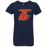 T-Shirts Midnight Navy / YXS Soldier 76 Girls Premium T-Shirt
