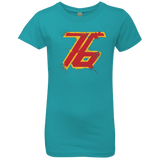 T-Shirts Tahiti Blue / YXS Soldier 76 Girls Premium T-Shirt