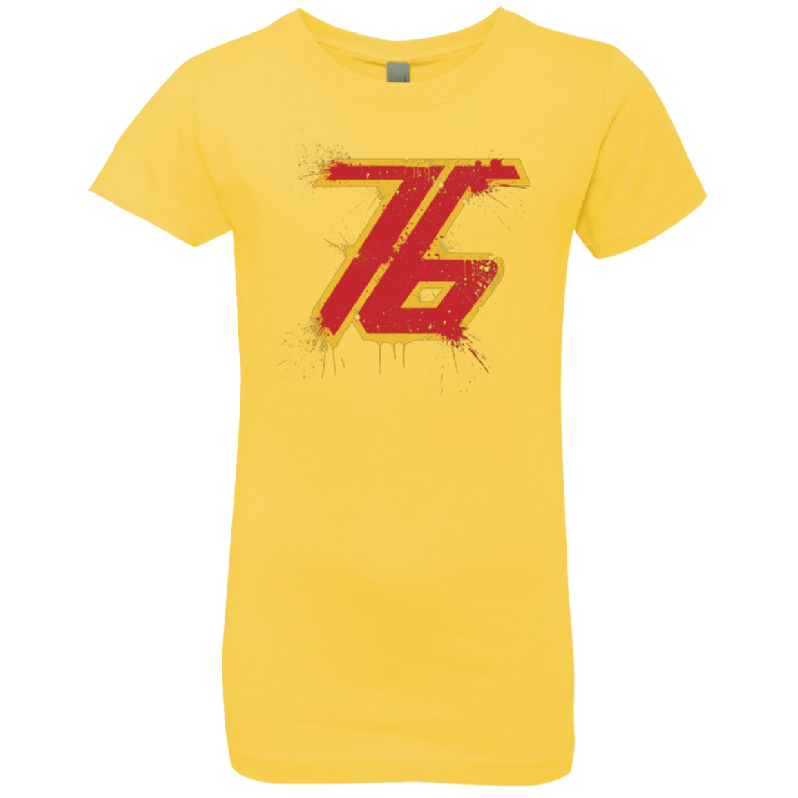 T-Shirts Vibrant Yellow / YXS Soldier 76 Girls Premium T-Shirt