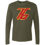 T-Shirts Military Green / Small Soldier 76 Men's Premium Long Sleeve