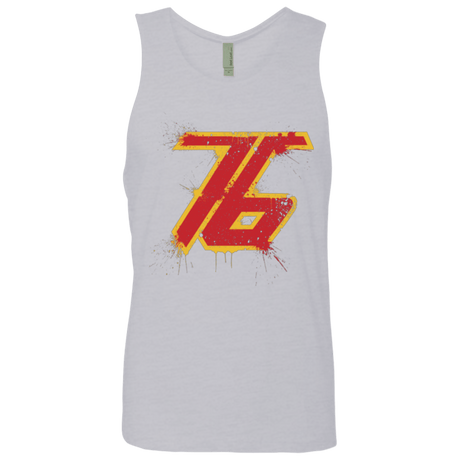 T-Shirts Heather Grey / Small Soldier 76 Men's Premium Tank Top