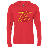 T-Shirts Vintage Red / X-Small Soldier 76 Triblend Long Sleeve Hoodie Tee