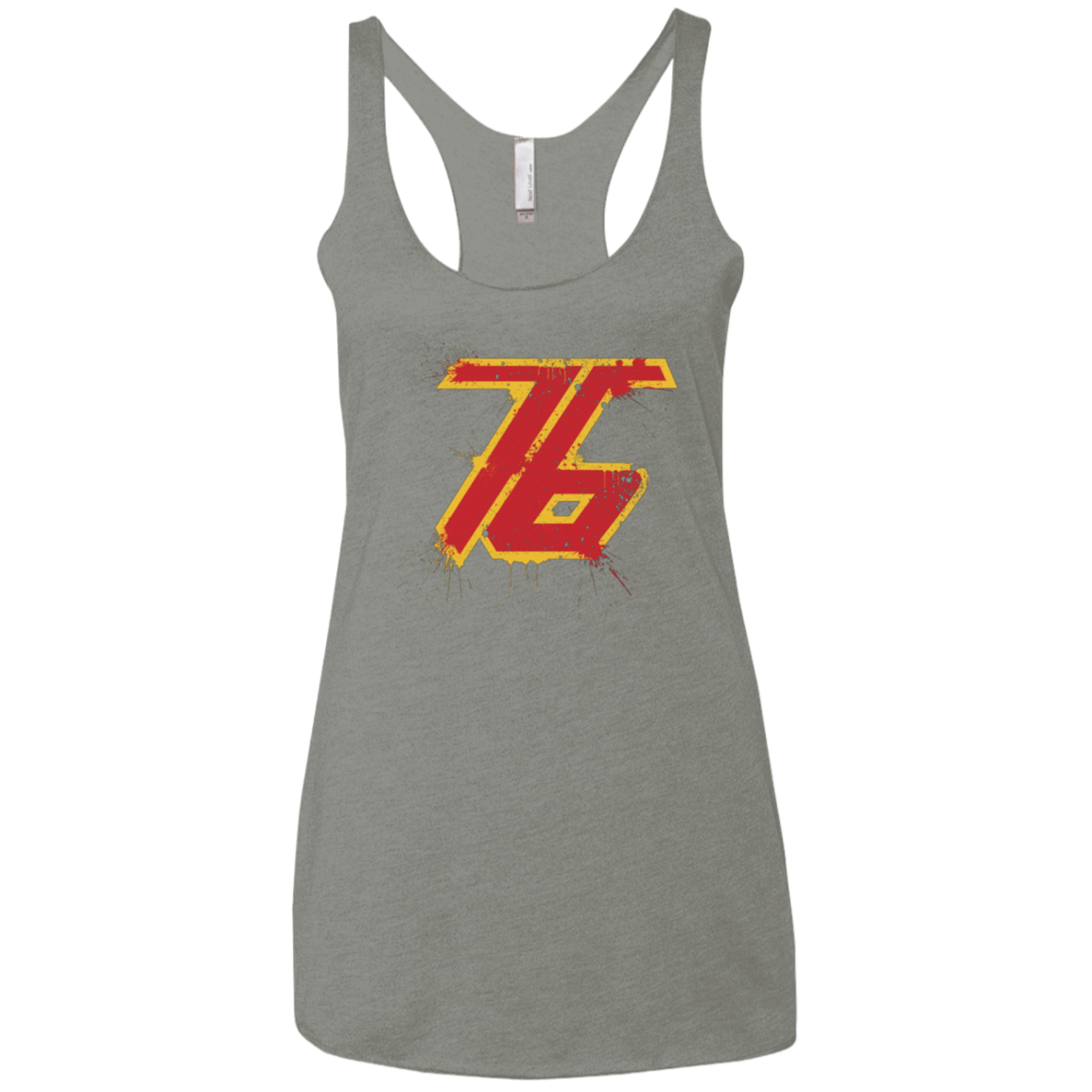 T-Shirts Venetian Grey / X-Small Soldier 76 Women's Triblend Racerback Tank
