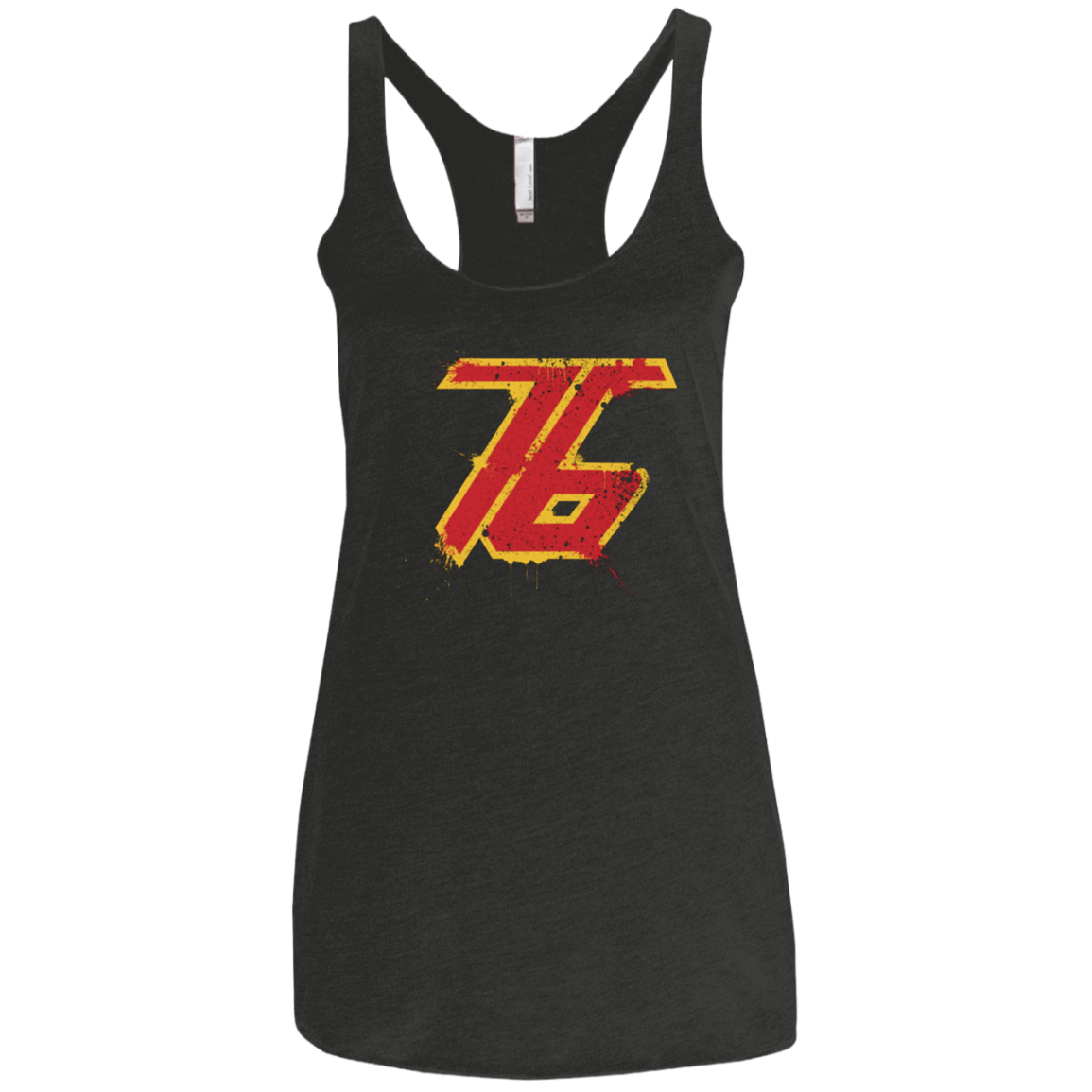 T-Shirts Vintage Black / X-Small Soldier 76 Women's Triblend Racerback Tank