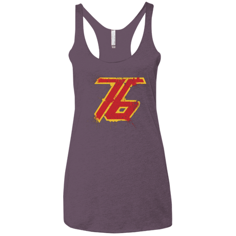 T-Shirts Vintage Purple / X-Small Soldier 76 Women's Triblend Racerback Tank