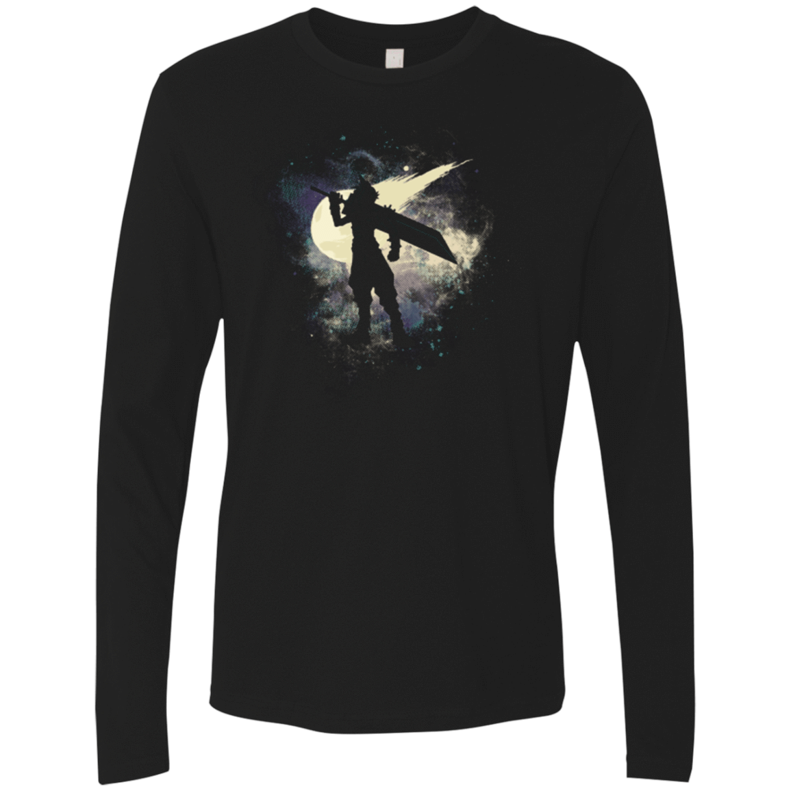 T-Shirts Black / Small Soldier in Space Men's Premium Long Sleeve