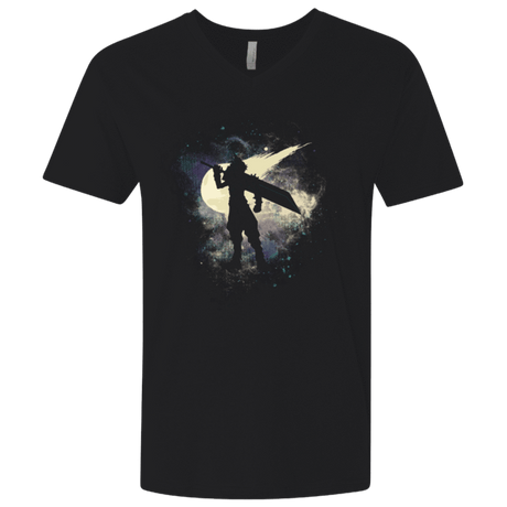 T-Shirts Black / X-Small Soldier in Space Men's Premium V-Neck