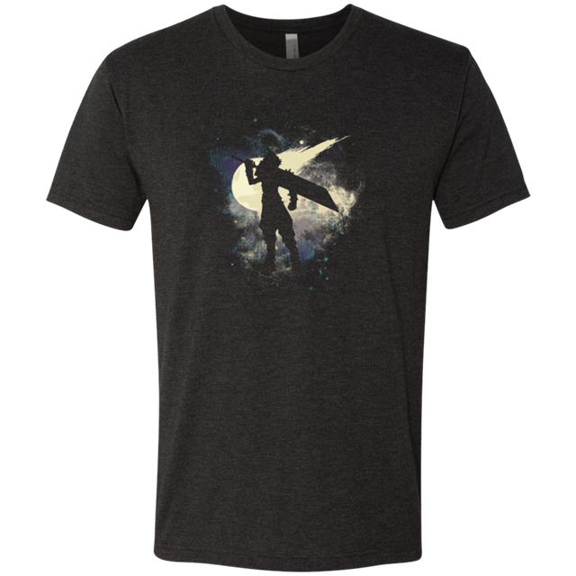 T-Shirts Vintage Black / Small Soldier in Space Men's Triblend T-Shirt