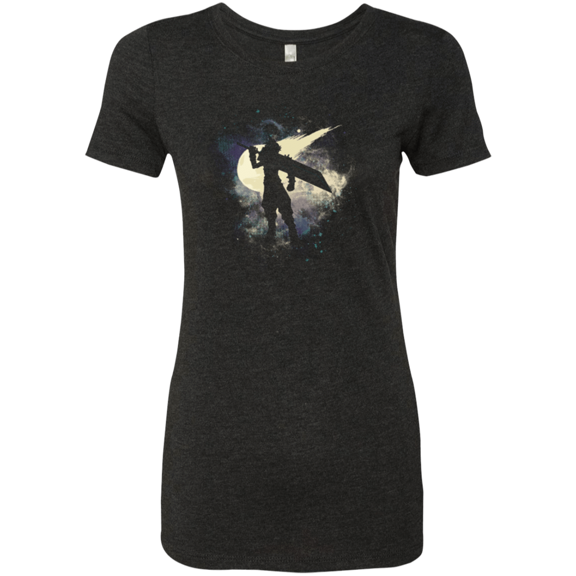 T-Shirts Vintage Black / Small Soldier in Space Women's Triblend T-Shirt