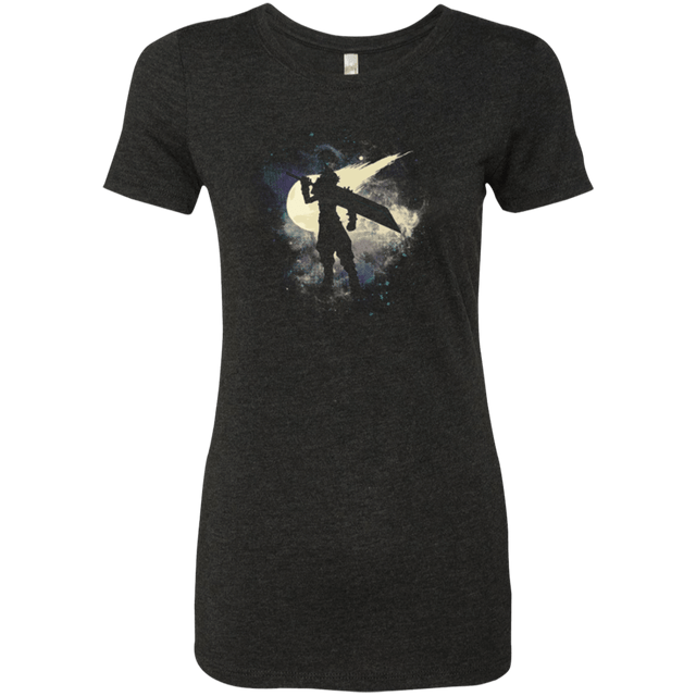 T-Shirts Vintage Black / Small Soldier in Space Women's Triblend T-Shirt