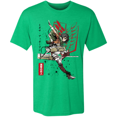 T-Shirts Envy / S Soldier Mikasa Men's Triblend T-Shirt
