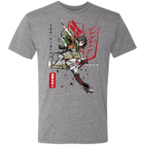 T-Shirts Premium Heather / S Soldier Mikasa Men's Triblend T-Shirt