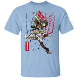 T-Shirts Light Blue / S Soldier Mikasa T-Shirt