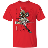 T-Shirts Red / S Soldier Mikasa T-Shirt