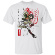 T-Shirts White / S Soldier Mikasa T-Shirt