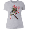T-Shirts Heather Grey / S Soldier Mikasa Women's Premium T-Shirt