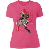 T-Shirts Hot Pink / S Soldier Mikasa Women's Premium T-Shirt