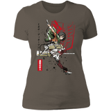 T-Shirts Warm Grey / S Soldier Mikasa Women's Premium T-Shirt