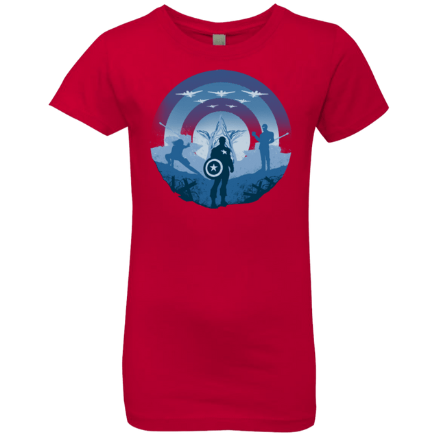 T-Shirts Red / YXS Soldier of Freedom Girls Premium T-Shirt