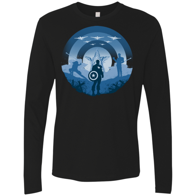 T-Shirts Black / Small Soldier of Freedom Men's Premium Long Sleeve