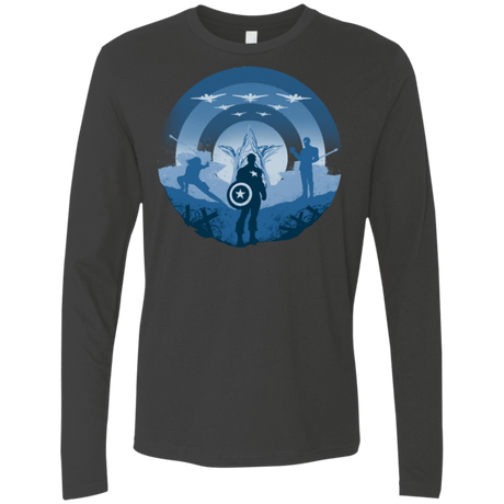 T-Shirts Heavy Metal / Small Soldier of Freedom Men's Premium Long Sleeve