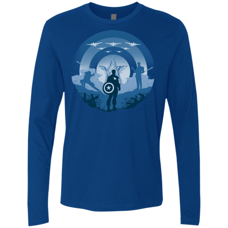 T-Shirts Royal / Small Soldier of Freedom Men's Premium Long Sleeve