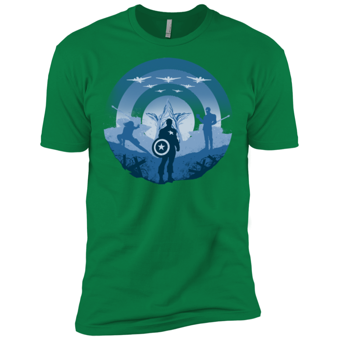 T-Shirts Kelly Green / X-Small Soldier of Freedom Men's Premium T-Shirt