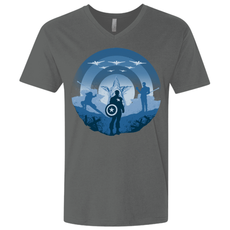 T-Shirts Heavy Metal / X-Small Soldier of Freedom Men's Premium V-Neck