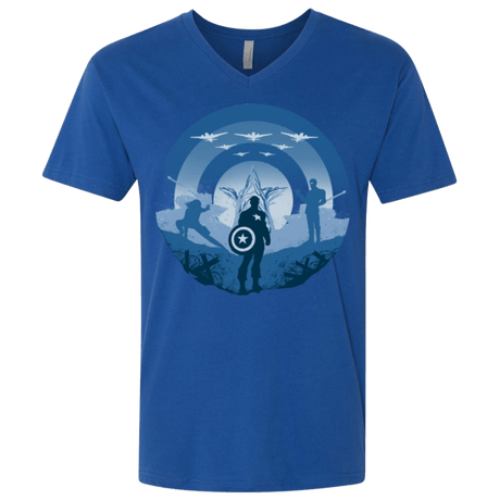 T-Shirts Royal / X-Small Soldier of Freedom Men's Premium V-Neck