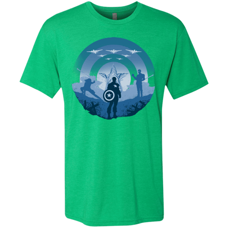 T-Shirts Envy / Small Soldier of Freedom Men's Triblend T-Shirt