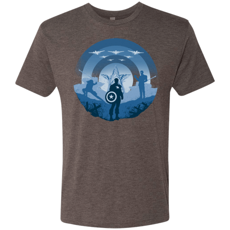 T-Shirts Macchiato / Small Soldier of Freedom Men's Triblend T-Shirt