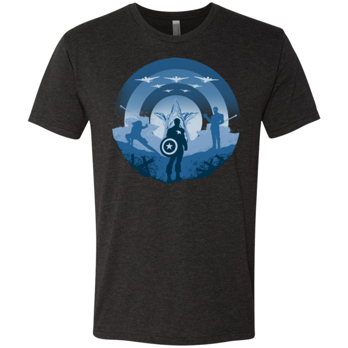 T-Shirts Vintage Black / Small Soldier of Freedom Men's Triblend T-Shirt