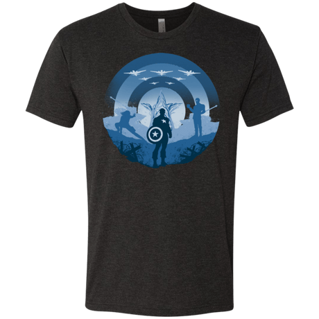 T-Shirts Vintage Black / Small Soldier of Freedom Men's Triblend T-Shirt