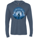 T-Shirts Indigo / X-Small Soldier of Freedom Triblend Long Sleeve Hoodie Tee