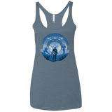 T-Shirts Indigo / X-Small Soldier of Freedom Women's Triblend Racerback Tank