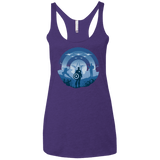 T-Shirts Purple / X-Small Soldier of Freedom Women's Triblend Racerback Tank