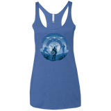 T-Shirts Vintage Royal / X-Small Soldier of Freedom Women's Triblend Racerback Tank