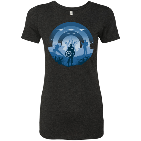 T-Shirts Vintage Black / Small Soldier of Freedom Women's Triblend T-Shirt