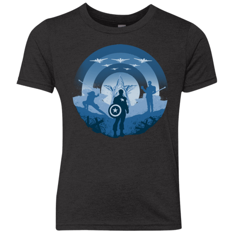 T-Shirts Vintage Black / YXS Soldier of Freedom Youth Triblend T-Shirt